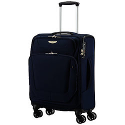 Samsonite Spark 55cm 4-Wheel Cabin Suitcase Dark Blue